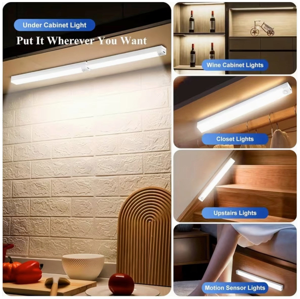 Rechargeable Magnetic Night Light